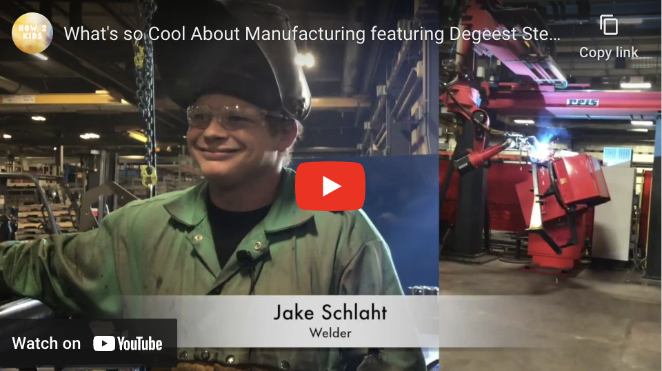 Whats so cool about manufacturing