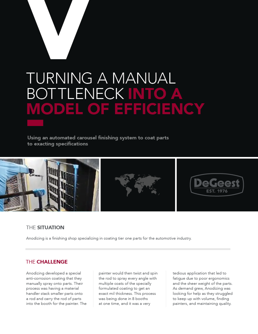 turning a manual bottleneck into a model of efficiency